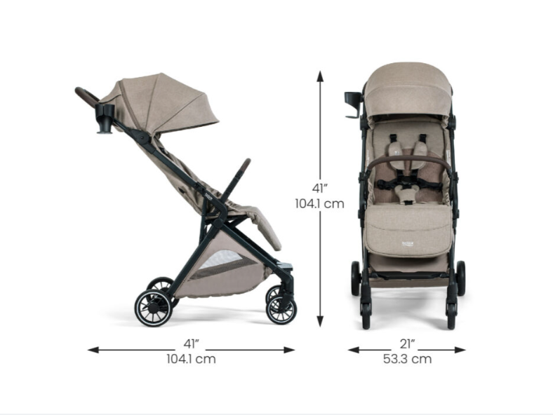 Britax Juniper™+ Compact Stroller With Cup Holder and Carry Strap
