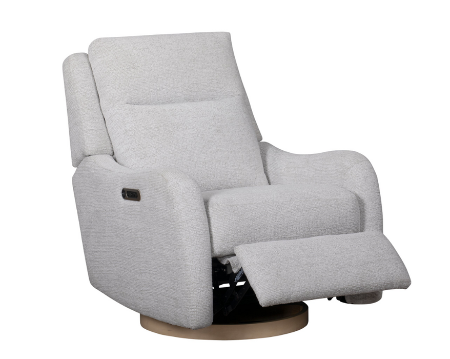 Parker House Queen Power Recliner with Adjustable Headrest and Power Lumbar Support