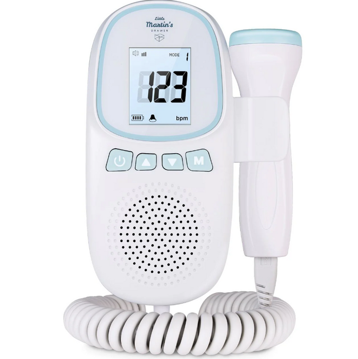 Little Martin's Portable Fetal Doppler - Hear Your Baby's Heartbeat Anytime - FDA Cleared