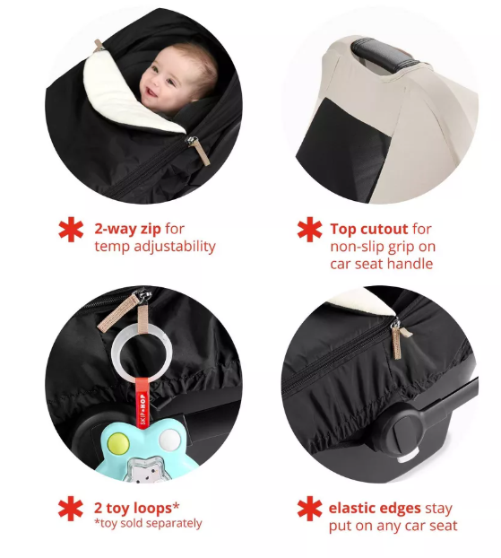 Skip Hop All Seasons Car Seat Cover