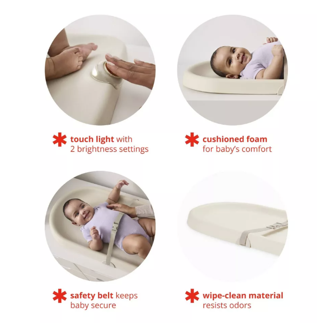 Skip Hop Light Up Baby Changing Pad