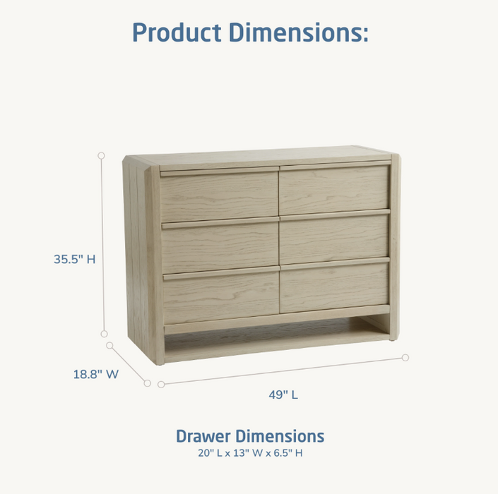 Maxi-Cosi NorCal 6-Drawer Dresser