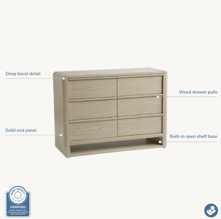 Maxi-Cosi NorCal 6-Drawer Dresser
