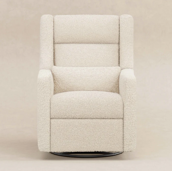 Babyletto Kiwi Plus Power Recliner and Swivel Glider with Power Adjustable Headrest and USB Port