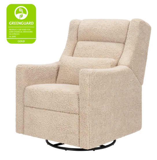 Babyletto Kiwi Plus Power Recliner and Swivel Glider with Power Adjustable Headrest and USB Port