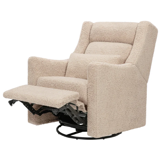 Babyletto Kiwi Plus Power Recliner and Swivel Glider with Power Adjustable Headrest and USB Port