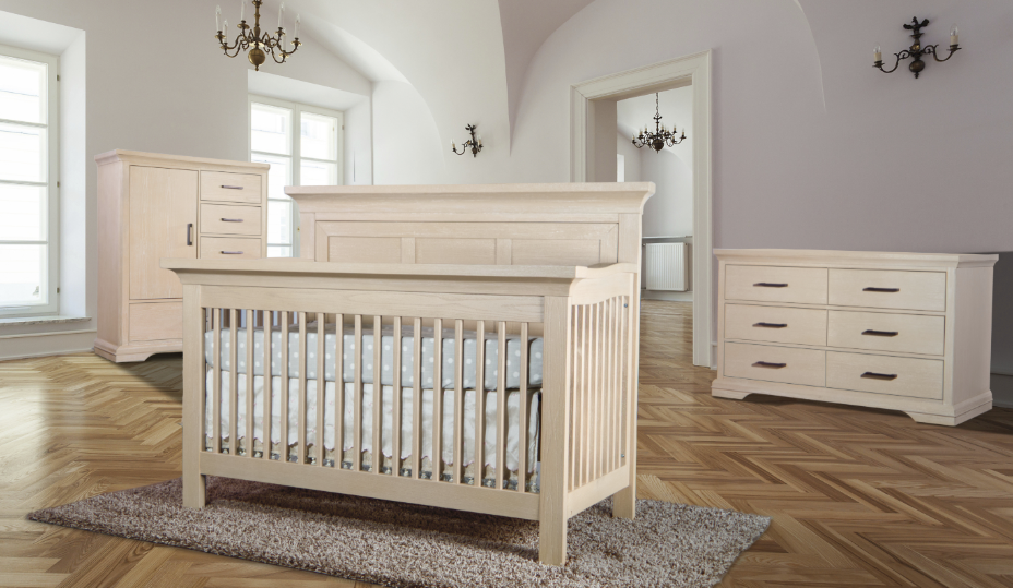 Pali Genova Convertible Crib in Sandstone