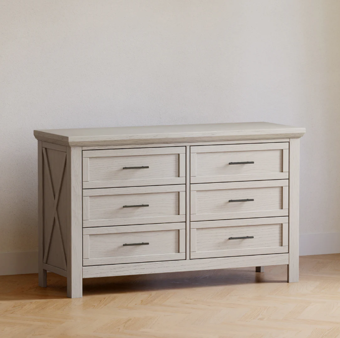 Monogram Emory Farmhouse 6-Drawer Dresser