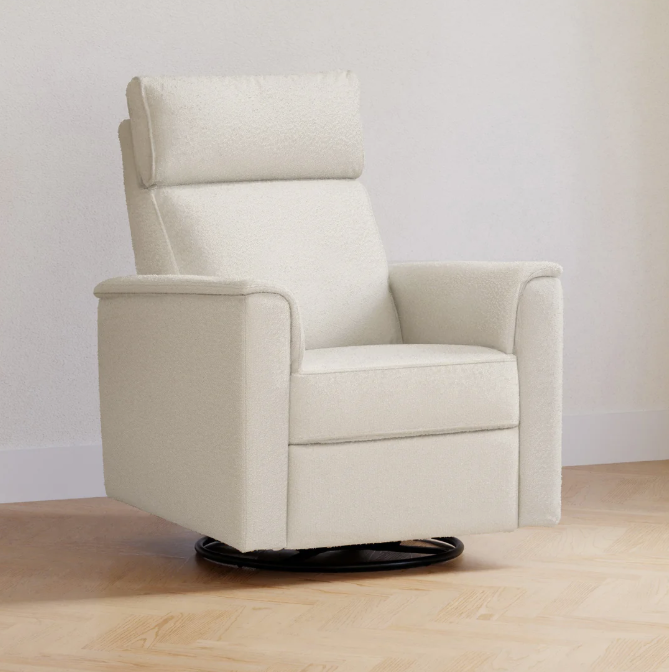 Monogram Willa Power Recliner w/ Adjustable Headrest & USB