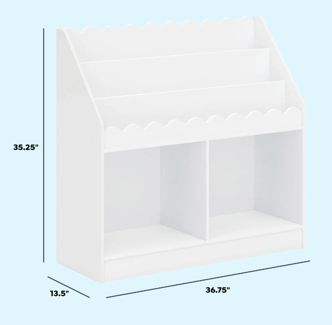 DaVinci Sammy Scallop Bookcase