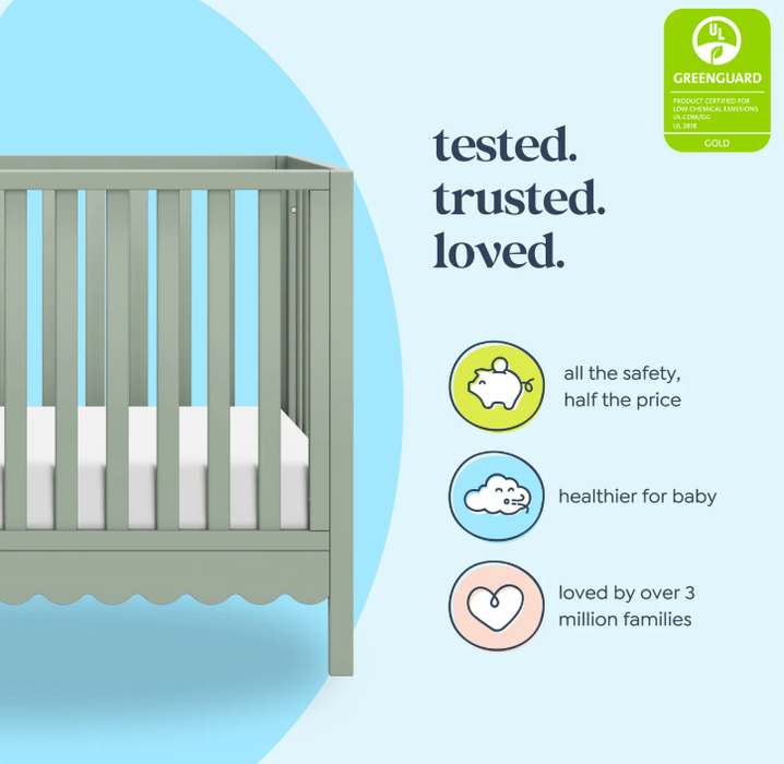 Davinci Sammy Scallop 4-in-1 Crib