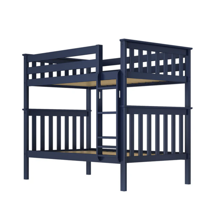 Clearance M3 Twin over Twin Slat Bunk with Straight Ladder + Slat Rolls 400 lbs rating on each bed