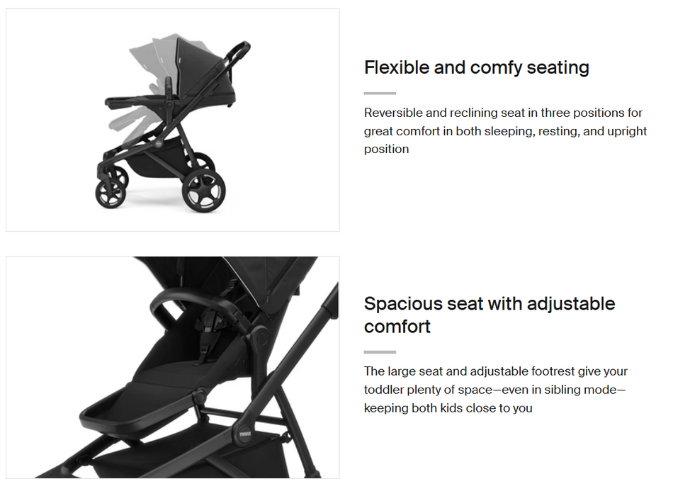 Thule Sleek 2 convertible stroller