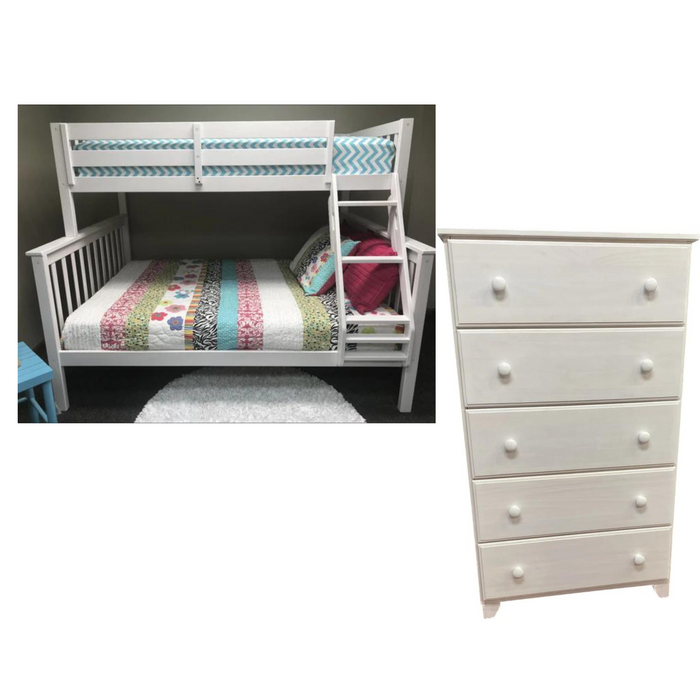 Molly Monkey Signature Twin over Full Bunk Bed Room Group