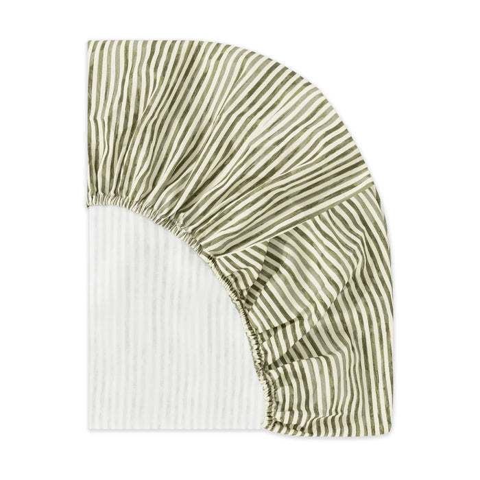Babyletto All-Stages® Midi Crib Sheet in GOTS Certified Organic Brushed Cotton by Nate Berkus