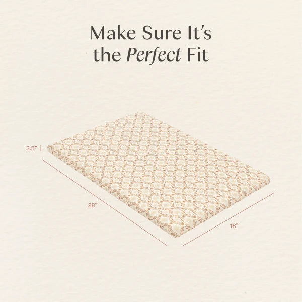 Babyletto All-Stages® Bassinet Sheet in GOTS Certified Organic Brushed Cotton by Nate Berkus