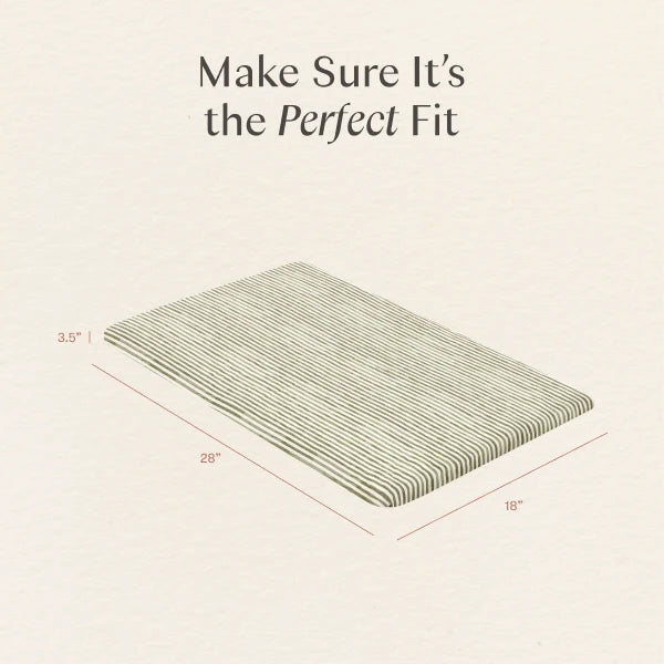 Babyletto All-Stages® Bassinet Sheet in GOTS Certified Organic Brushed Cotton by Nate Berkus