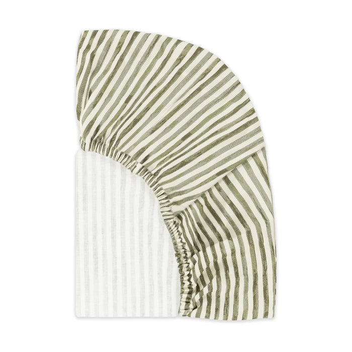 Babyletto All-Stages® Bassinet Sheet in GOTS Certified Organic Brushed Cotton by Nate Berkus