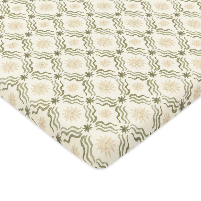 Babyletto All-Stages® Bassinet Sheet in GOTS Certified Organic Brushed Cotton by Nate Berkus