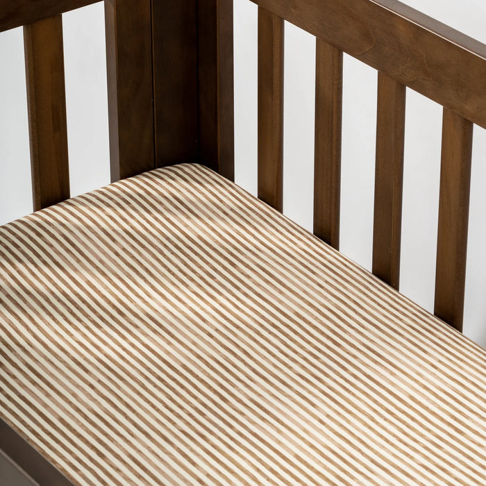 Babyletto Mini Crib Sheet in GOTS Certified Organic Brushed Cotton by Nate Berkus