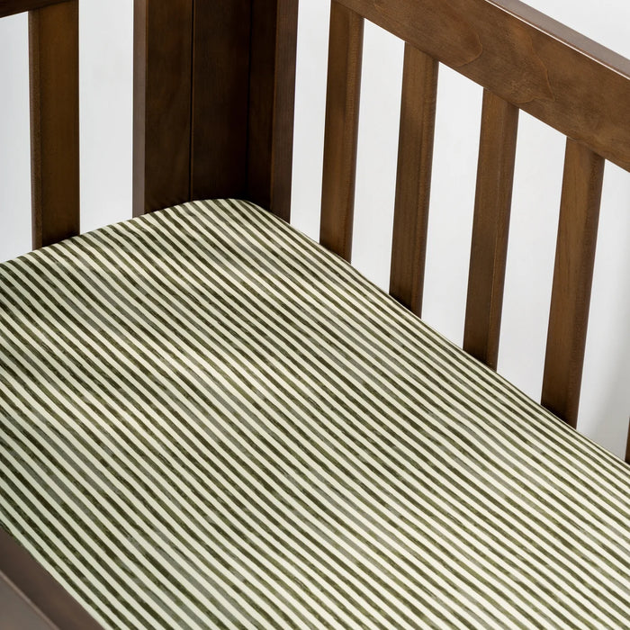 Babyletto Mini Crib Sheet in GOTS Certified Organic Brushed Cotton by Nate Berkus