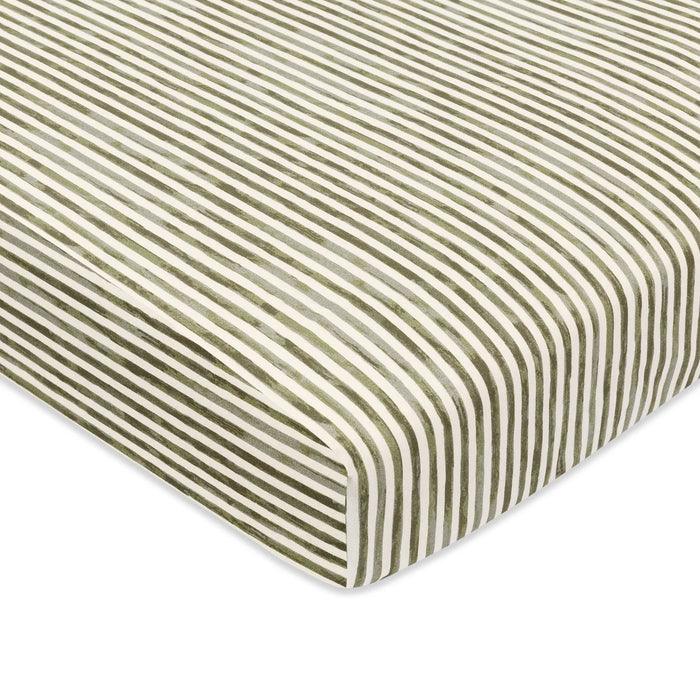 Babyletto Mini Crib Sheet in GOTS Certified Organic Brushed Cotton by Nate Berkus