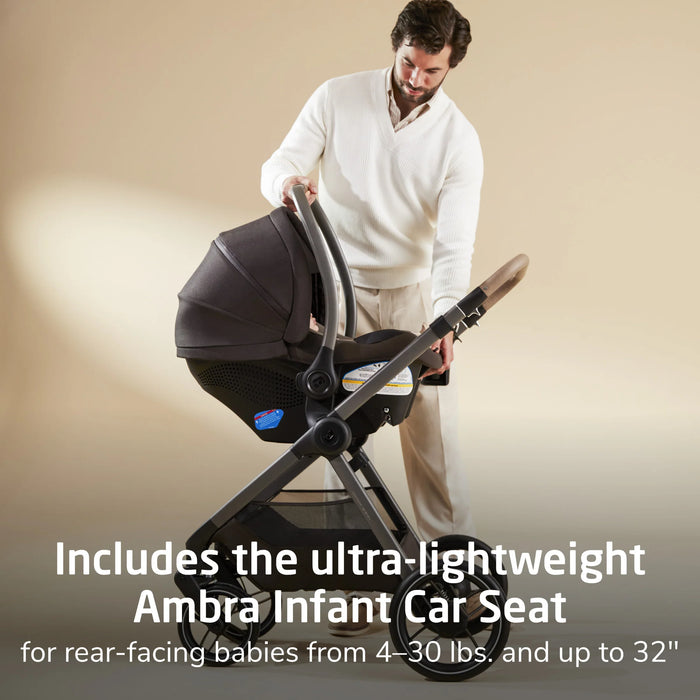 Maxi Cosi Oxford Modular Stroller with Ambra Ultra-Lightweight Infant Car Seat