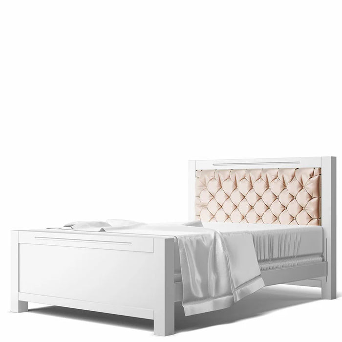 Romina Ventianni Full Bed (Tufted Headboard)