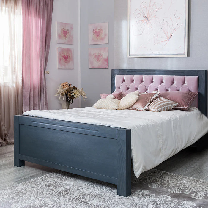 Romina Ventianni Full Bed (Tufted Headboard)