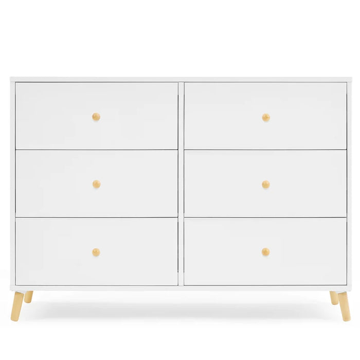 Delta Children Essex 6 Drawer Dresser with Interlocking Drawers