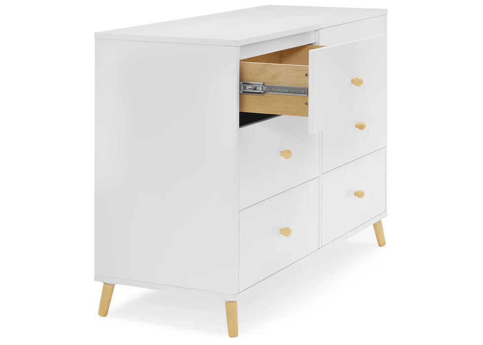 Delta Children Essex 6 Drawer Dresser with Interlocking Drawers