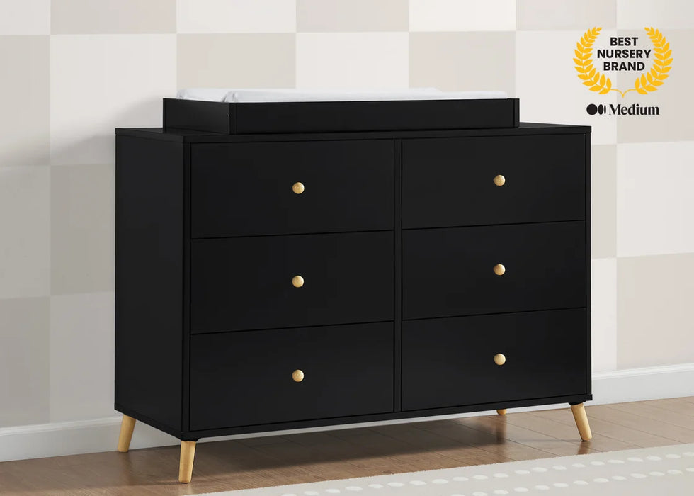 Delta Children Essex 6 Drawer Dresser with Interlocking Drawers