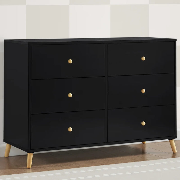 Delta Children Essex 6 Drawer Dresser with Interlocking Drawers
