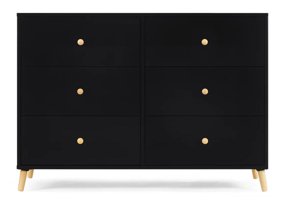 Delta Children Essex 6 Drawer Dresser with Interlocking Drawers