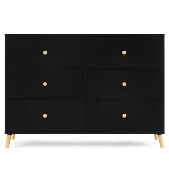 Delta Children Essex 6 Drawer Dresser with Interlocking Drawers