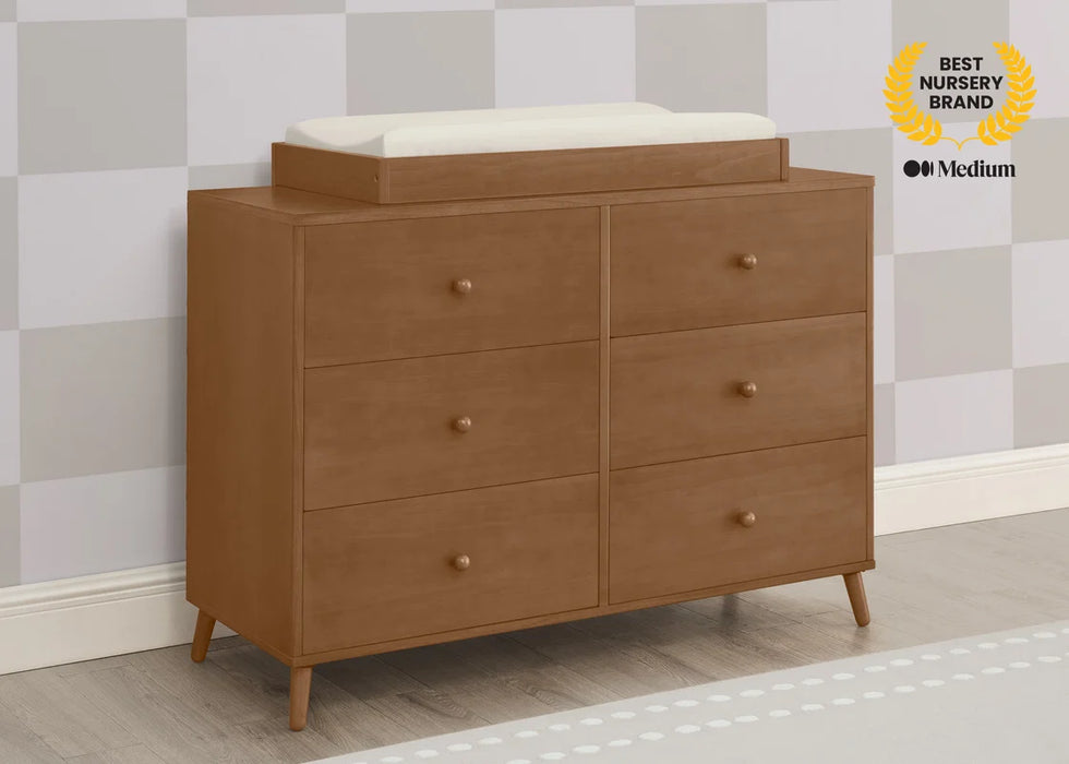 Delta Children Essex 6 Drawer Dresser with Interlocking Drawers