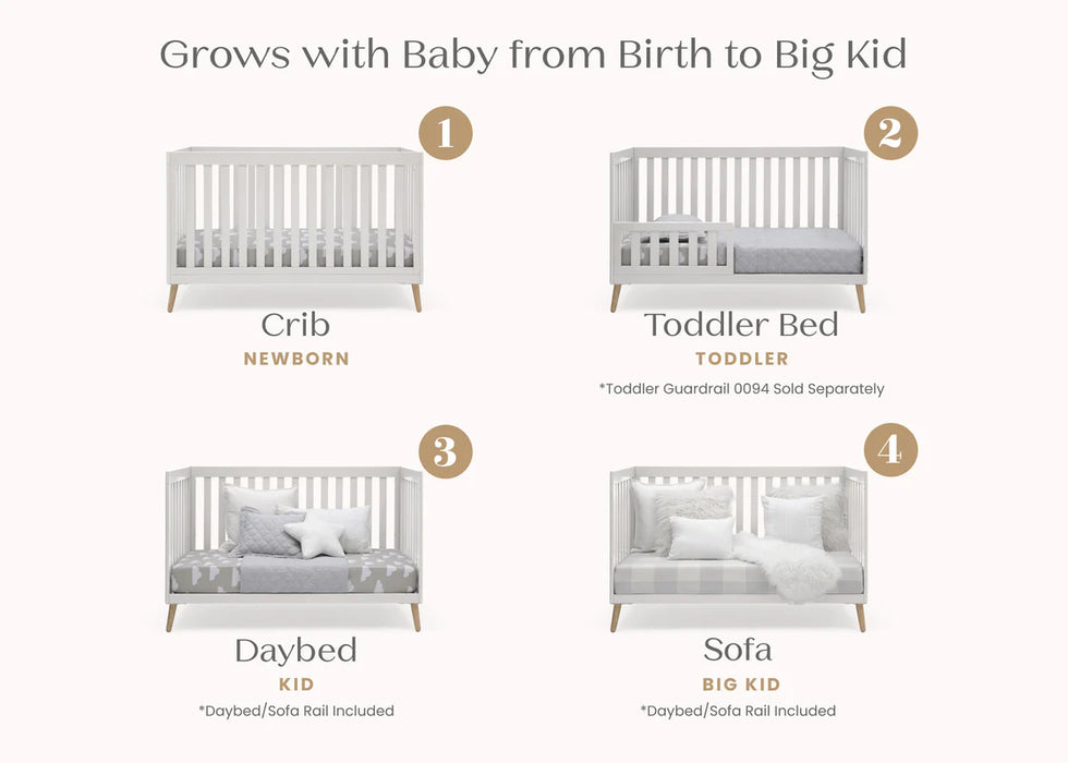 Delta Children Essex 4-in-1 Convertible Crib