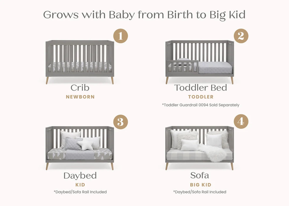 Delta Children Essex 4-in-1 Convertible Crib