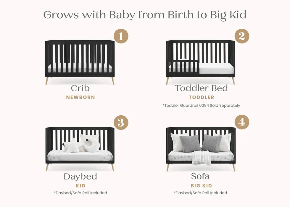 Delta Children Essex 4-in-1 Convertible Crib