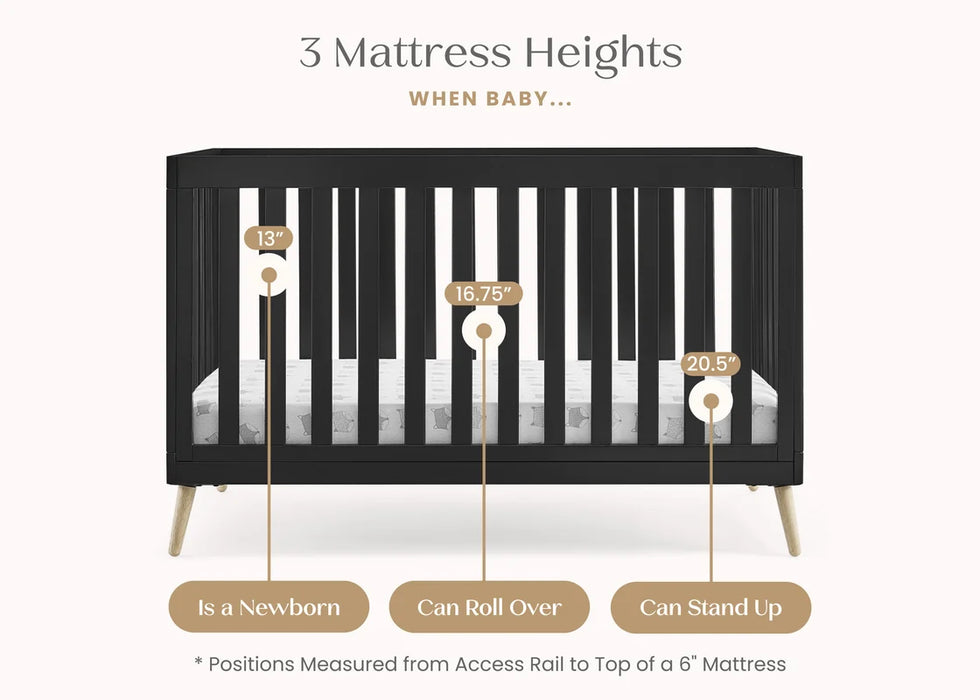 Delta Children Essex 4-in-1 Convertible Crib