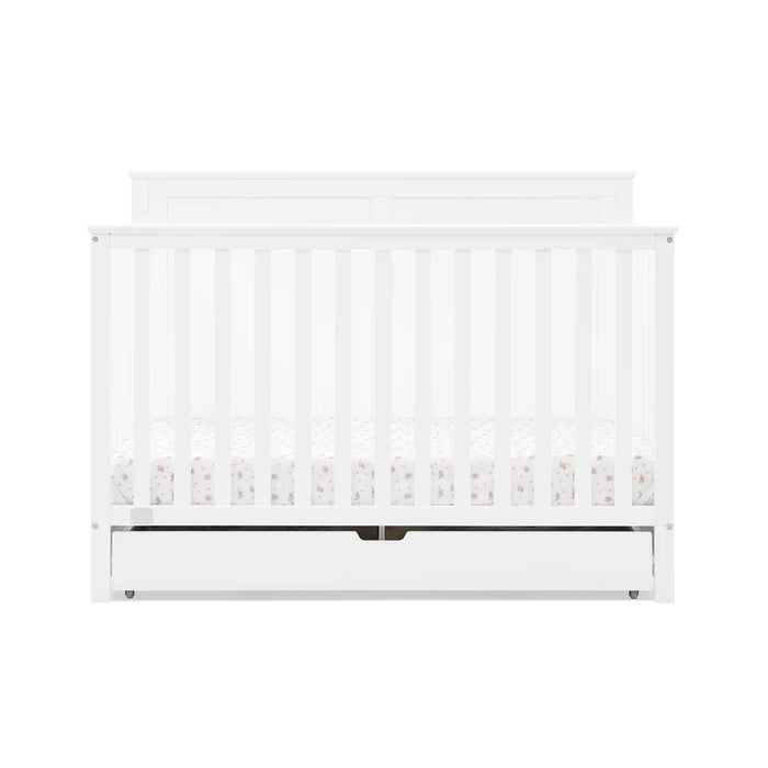 Simmons Kids Logan 6-in-1 Convertible Crib with Underdrawer