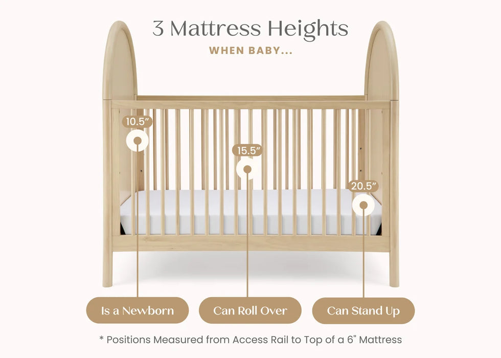 Delta Children Vivi 4-in-1 Convertible Crib