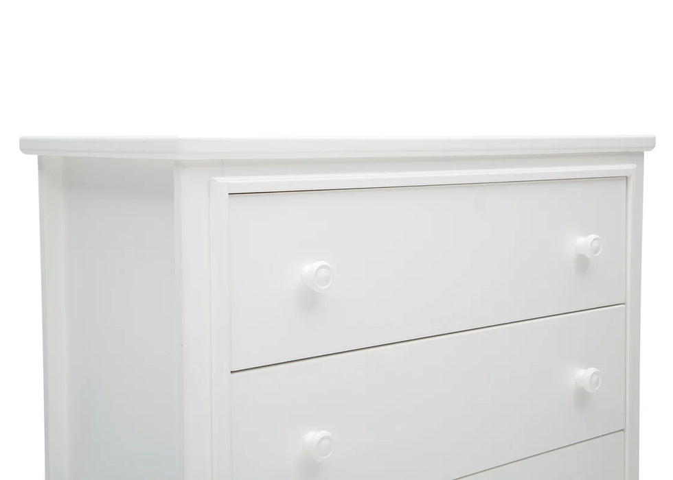 Delta Children Perry 3 Drawer Dresser with Changing Top and Interlocking Drawers