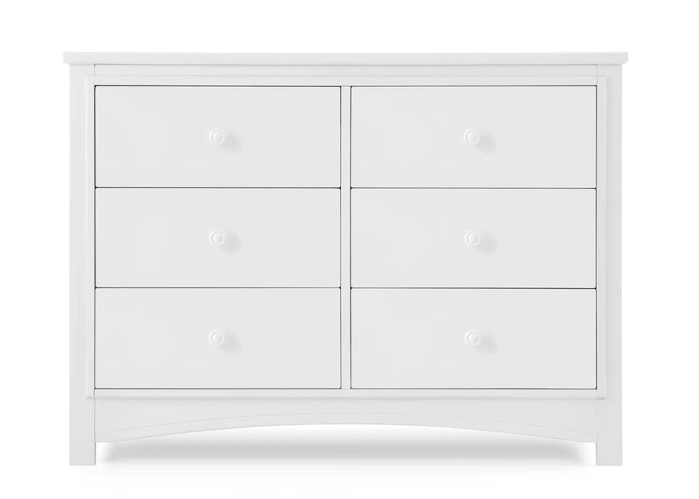 Delta Children Perry 6 Drawer Dresser with Interlocking Drawers