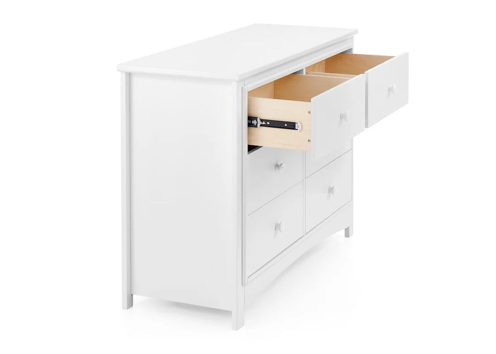 Delta Children Perry 6 Drawer Dresser with Interlocking Drawers