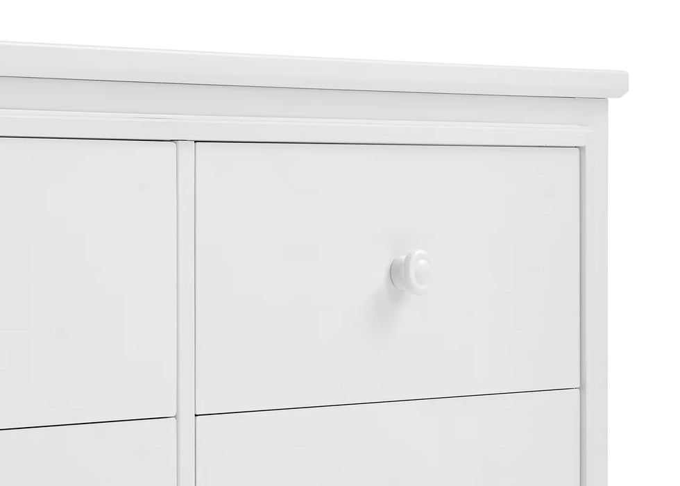 Delta Children Perry 6 Drawer Dresser with Interlocking Drawers