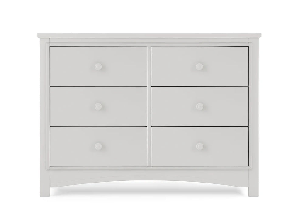 Delta Children Perry 6 Drawer Dresser with Interlocking Drawers
