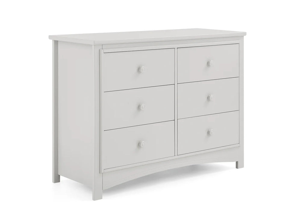 Delta Children Perry 6 Drawer Dresser with Interlocking Drawers