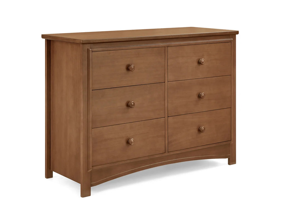 Delta Children Perry 6 Drawer Dresser with Interlocking Drawers
