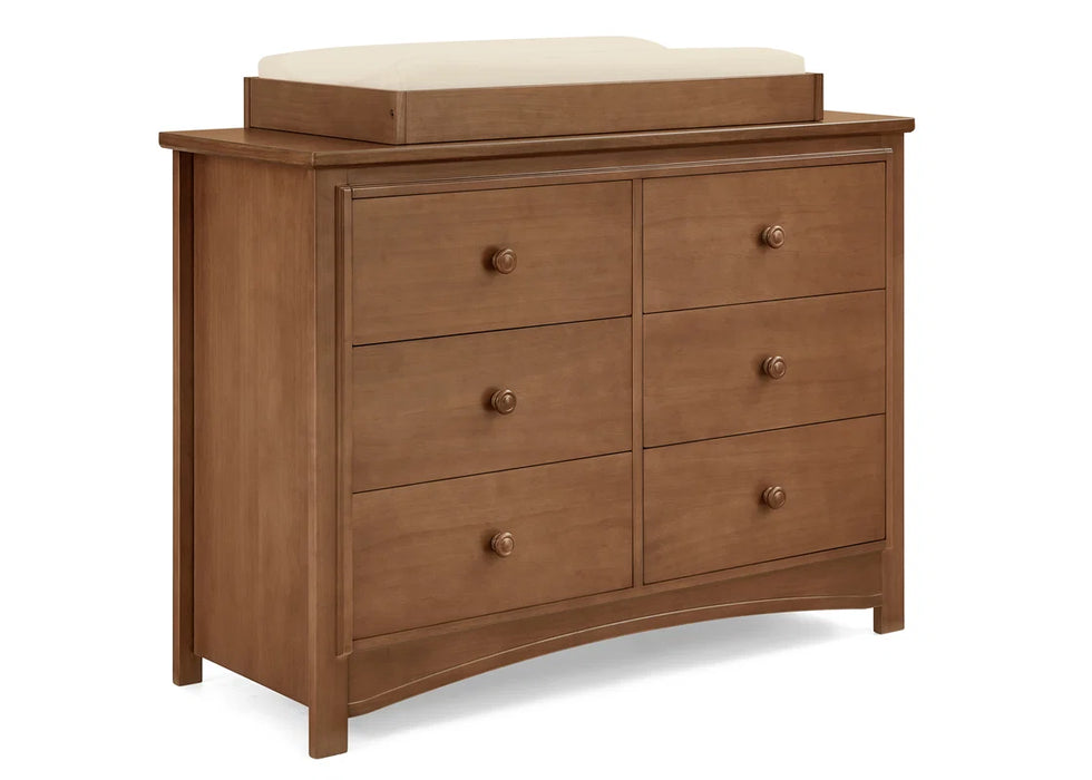 Delta Children Perry 6 Drawer Dresser with Interlocking Drawers